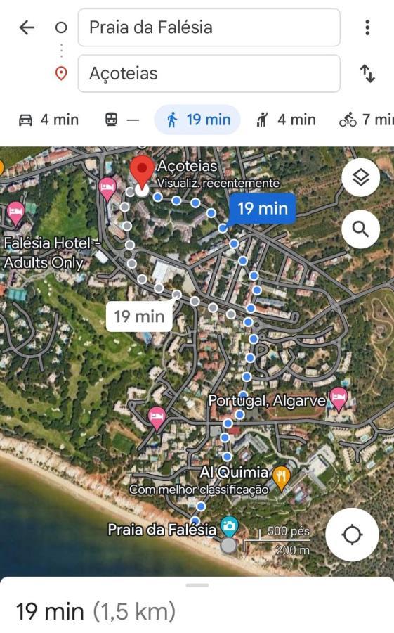 Ferienwohnung Casinha Nas Acoteias Olhos de Agua  Exterior foto